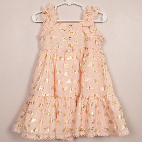 Max Studio Kids pink sleeveless dress-2T - Picture 4 of 4